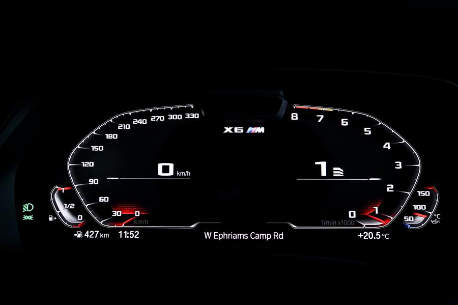 Панель приборов BMW X6 M Competition (F86) 2019 года  (WW) (фото 54 из 78)